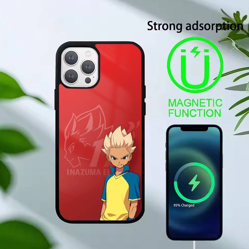 Cool Football InazumaS Eleven 11 Phone Case For iPhone17,16,15,14,13 Plus,Pro Max Magnetic For Magsafe Wireless Charging