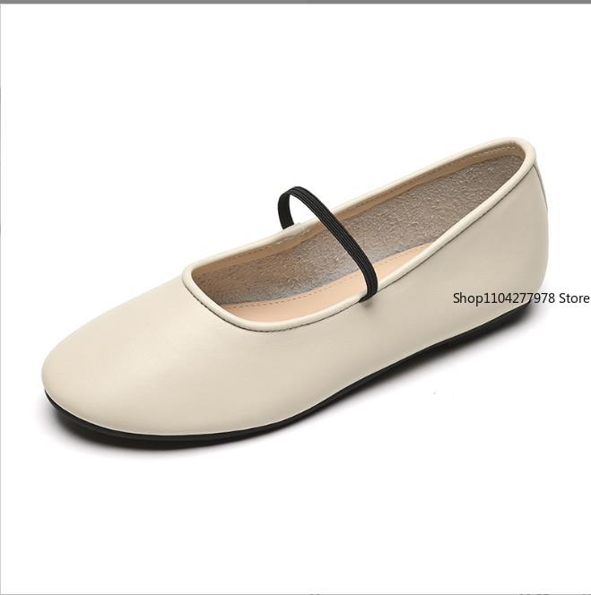 Fashion Designers Woman Flats Shoes Fashion Shallow Slip On Women Soft Sole Ballet Shoes Ladies Casual Outdoor Ballerina Shoe Mary Jane