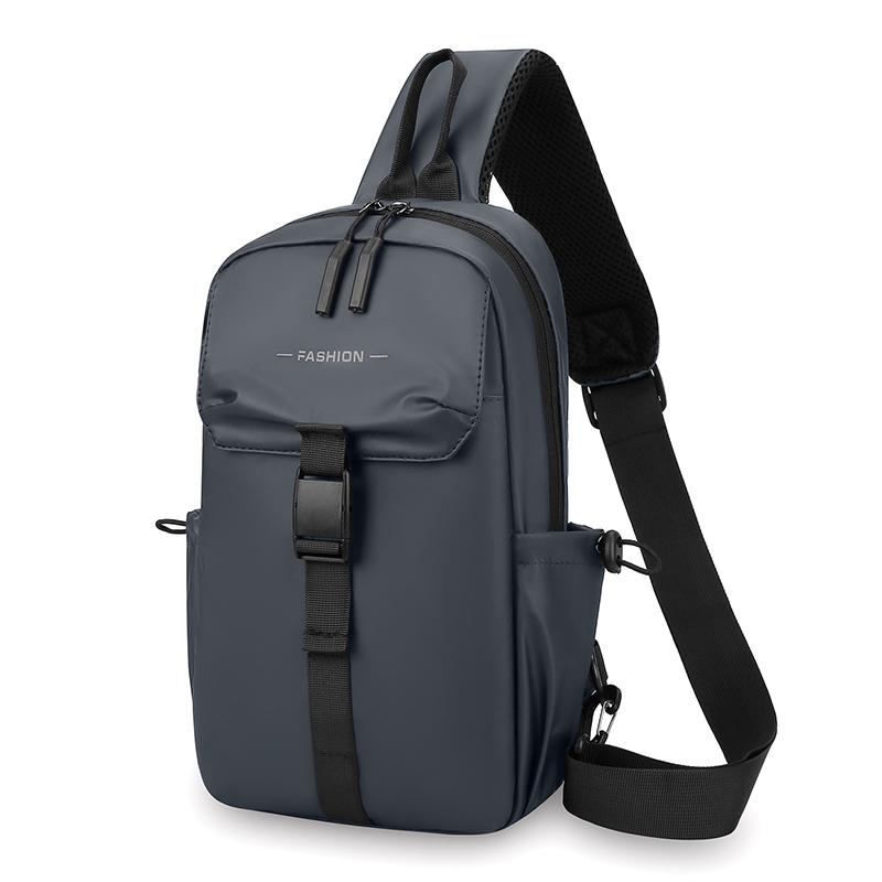 

Модный дизайн Мужские поясные сумки Нагрудная сумка Водонепроницаемая ткань Сумки через плечо для мужчин Повседневная мужская сумка Сумка-тоут Нагрудный рюкзак Сумка через плечо 18cmX32cmX7cm