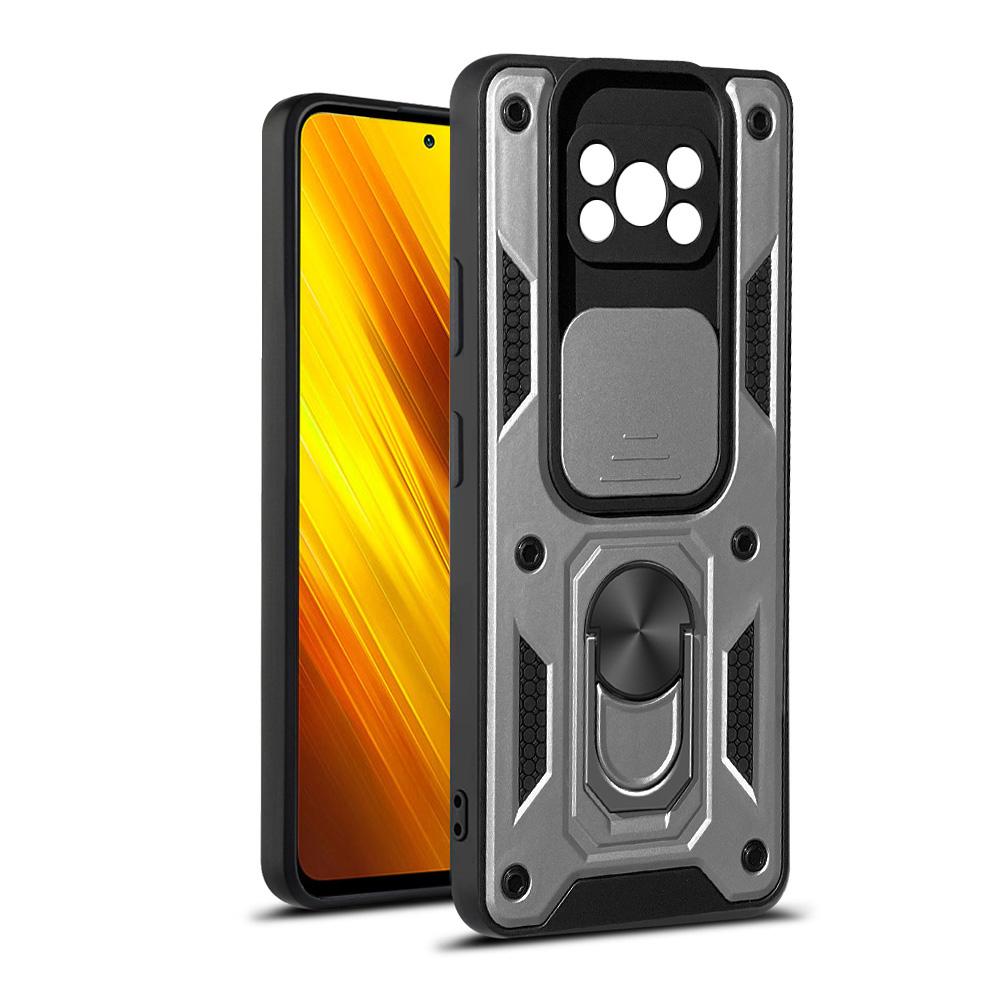 Carcasă rezistentă la șocuri cu cameră glisantă pentru Xiaomi Mi Pocophone Poko Pocco Little PocoX3 Poco X3 X3Pro 3X X3 Pro NFC NFS