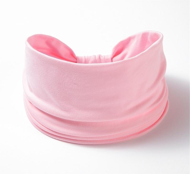Women Solid Color Elastic Yoga Hair Band, Sweat Absorbing Sports Headband, Fashion Daily Gift Accessories