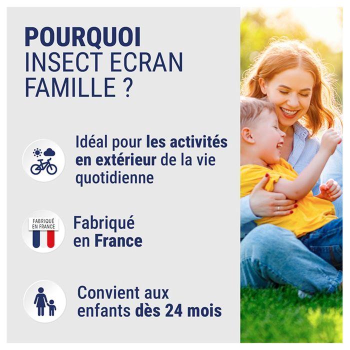 Insect Ecran Anti-Moustiques Spray Familles 100ml
