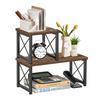 Desk Desktop Desk Office Desk Set of Multiple Assembly Small Desktop Small Item Storage Kitchen Shelf, Rack, Shelf, Storage, 2, Options, Bookshelf,