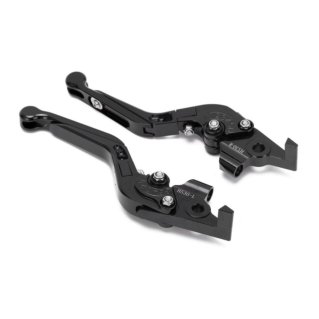 Akozon Justerbara Bromshandtag för TMAX 530/560 CNC Aluminiumlegering Ersättning, Förbättrad Bromsrespons, Hållbara och Snygga (Svart)