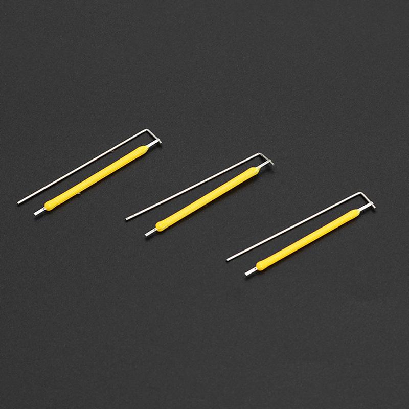 10Pcs 3V Led Filament Bulb Lamp Parts Ceramic Spot Welding Filament Wire
