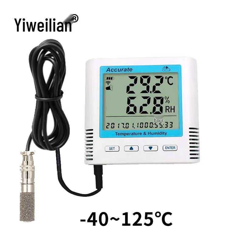 YIOY Smart WiFi Temperature & Humidity Monitor with Alarm