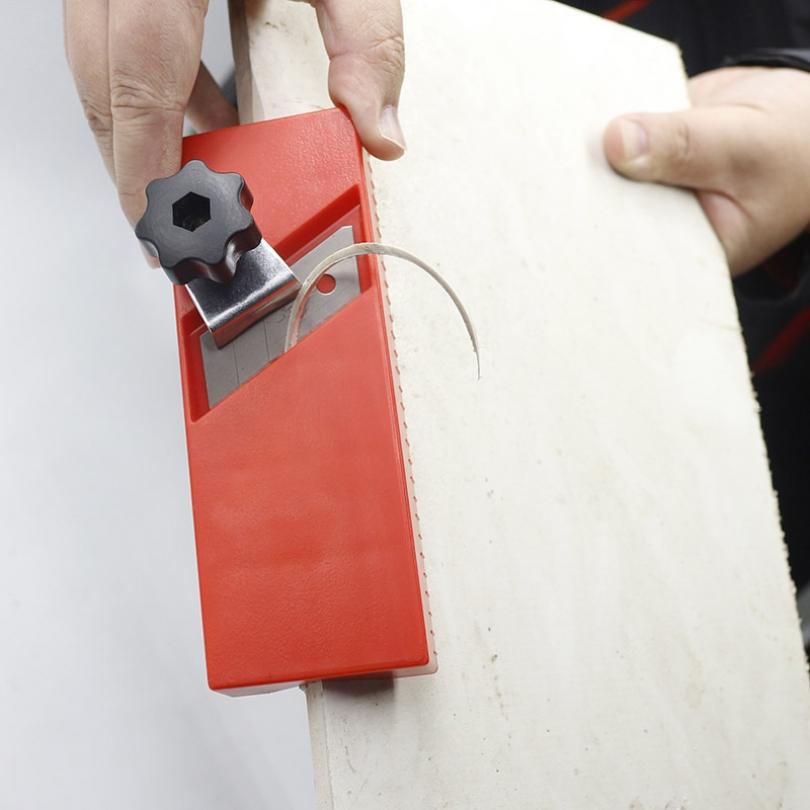 Handheld Manual Woodworking Chamfer Plane, Portable Hand Planer for Carpenter Edge Trimming and Chamfer Processing