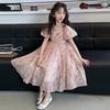 Girls Dress Summer Little Kid Princess Fashion Dresses Casual Catwalk Avant Garde