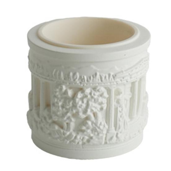 Mini Roman Column Planter Flower Pot Vintage Embossed Small