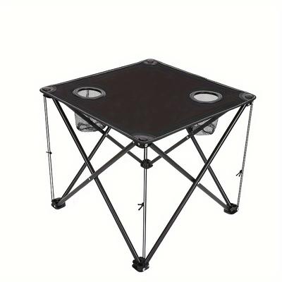 Portable Outdoor Folding Table Lightweight Wilderness Table Tourism Wilderness Camping BBQ Cloth Table Fishing Table