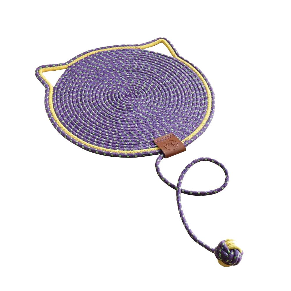 Cotton Rope Cat Scratch Pad Reusable Woven Furniture Base Pet Accessories Mat Claw Tool Protect N1S8