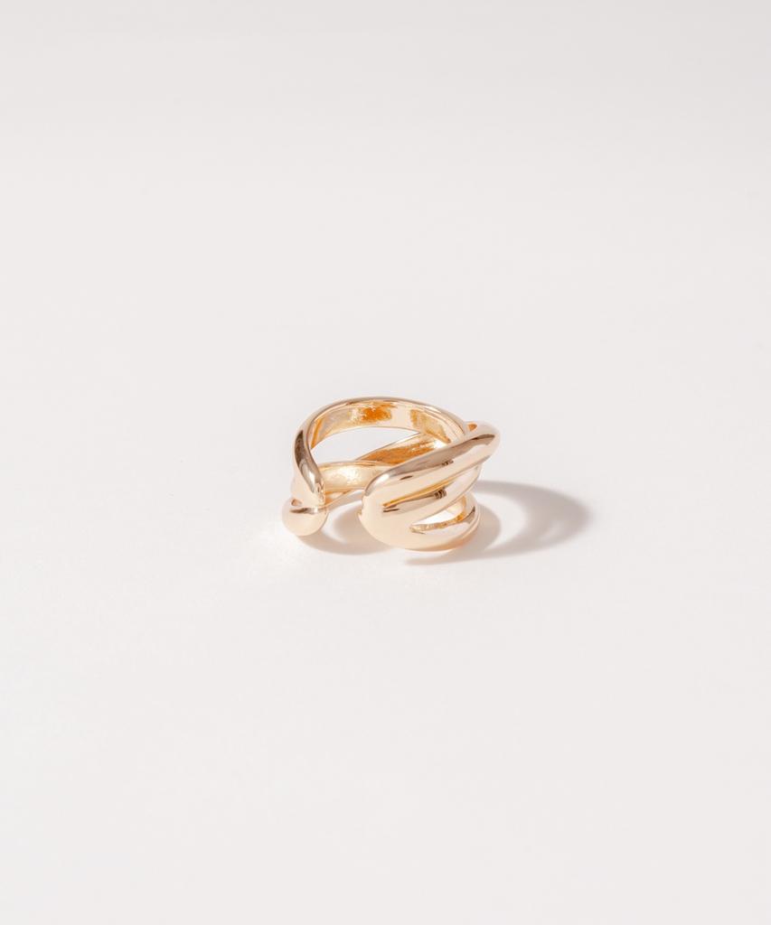 Novice Tokyo Triple Line Ring / Gold
