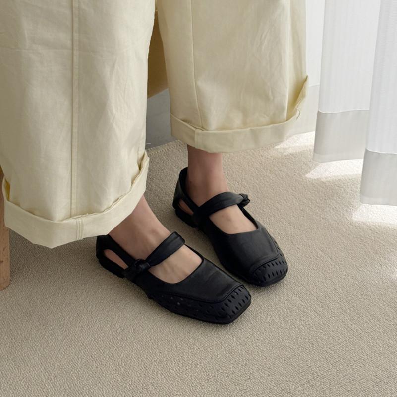 Fashion IPPEUM Ballet Flats Summer Sandals Shoes  2025 New Fashion Women Ballerina Shoes Mary Janes