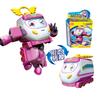 ABS Mini China High-Speed Railway Super Train Robot Transformation Toy Deformation Car Action Figure CHSR Toys for Kids Gift