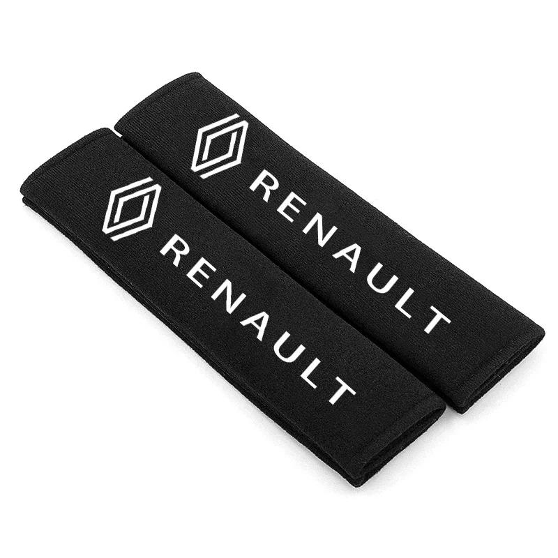 

For Renault 2026 New Hub Caps For Renault Megane 2 3 Twingo Clio Talisman Captur Car Seat Belt Cushion Safety Belt Leather Shoul