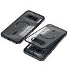 Coque Pour Nothing Phone 4A Pro Phone 4A Alliage d'Aluminium Cadre Métallique Pare-chocs Acrylique Givré Cover de Recharge Sans Fil Magsafe