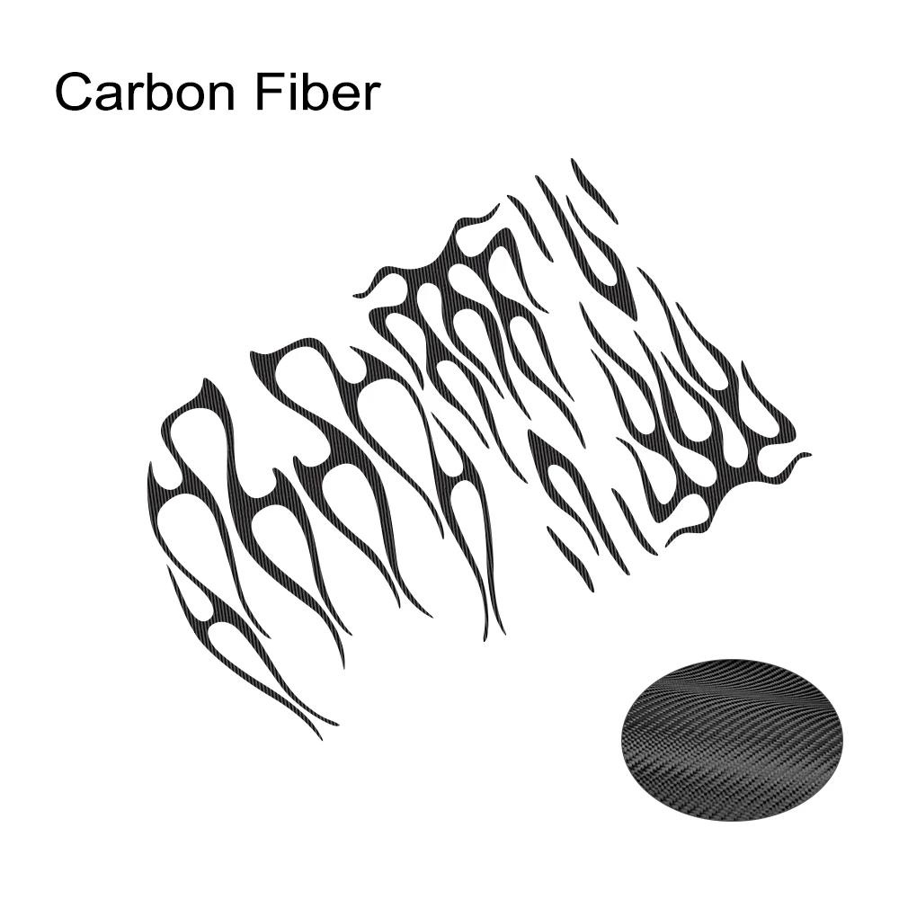 Flame Pattern Car Stickers Waterproof Motorcycle Auto Door Body Decals For Honda Shadow VT750 Motorcycle Decoration Accessories