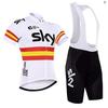 Outdoor cycling suit Tour de France cycling suit short-sleeved summer suit men's road bike mountain bike cycling shirt breathable