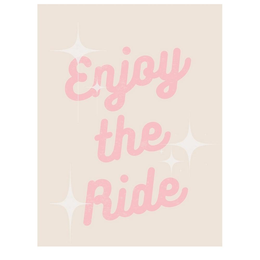 Jolly and Dash Enjoy The Ride Print