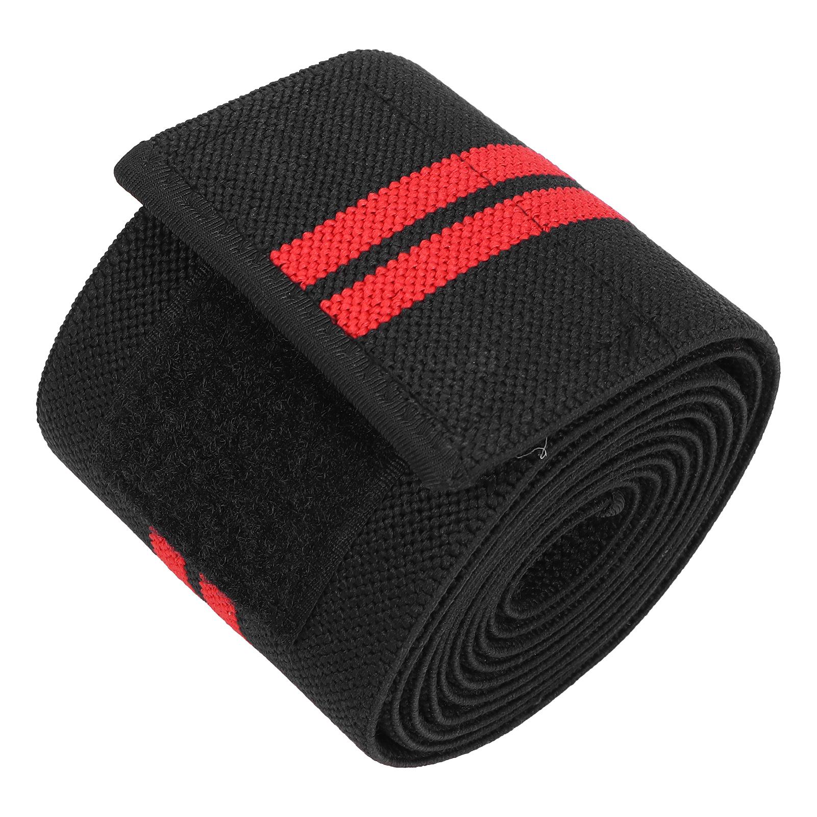 

Спортивные наколенники компрессионные эластичные наколенники ремни для тяжелой атлетики черный красный разноцветный