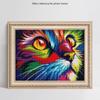 5D Diamond Painting Full Round Cat 5D DIY Diamond Embroidery Animal Cross Stitch