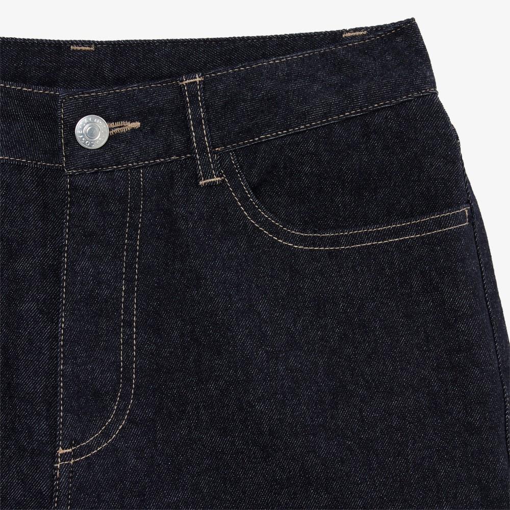 Lacoste Women's Semi-Wide Casual Denim Pants HF608E-55NHDE