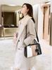 Lopis 2-Way Handbag, Popular Women's Bag, Lightweight PU Leather, Cute Shoulder Bag, Stylish for Spring and Summer (Black A)