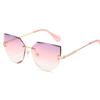 Cat Eye Women Sunglasses High Quality Black Transparent Female Sun Glasses