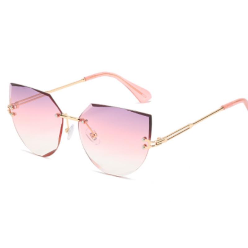 Cat Eye Women Sunglasses High Quality Black Transparent Female Sun Glasses