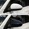 For Chevrolet Cruze 2009-2014 Car Rearview Side Mirror Cover Cap Trim Carbon Fiber Glossy Black Style
