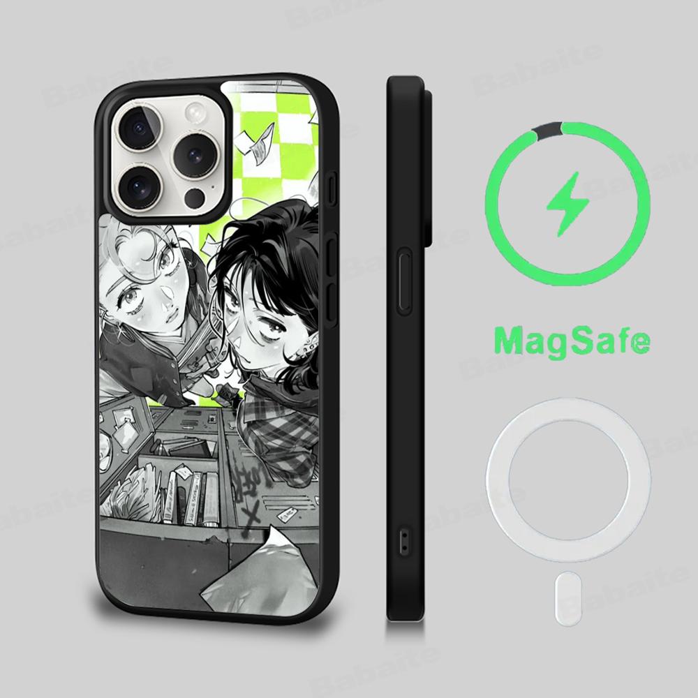 A-Aya O-Oosawa K-Koga M-Mitsuki Phone Case Magnetic Case For IPhone 16 14 13 12 11 15 Pro Max Plus For Magsafe Wireless Charge