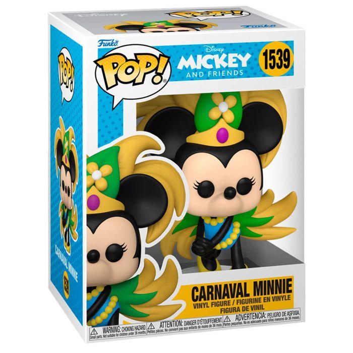 Figurine funko pop - funko - mickey and friends - carnaval - 9,5 cm - mixte