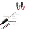 Car Cigarette Lighter 12V/24V Car Cigarette Socket Extension Cable (Pack