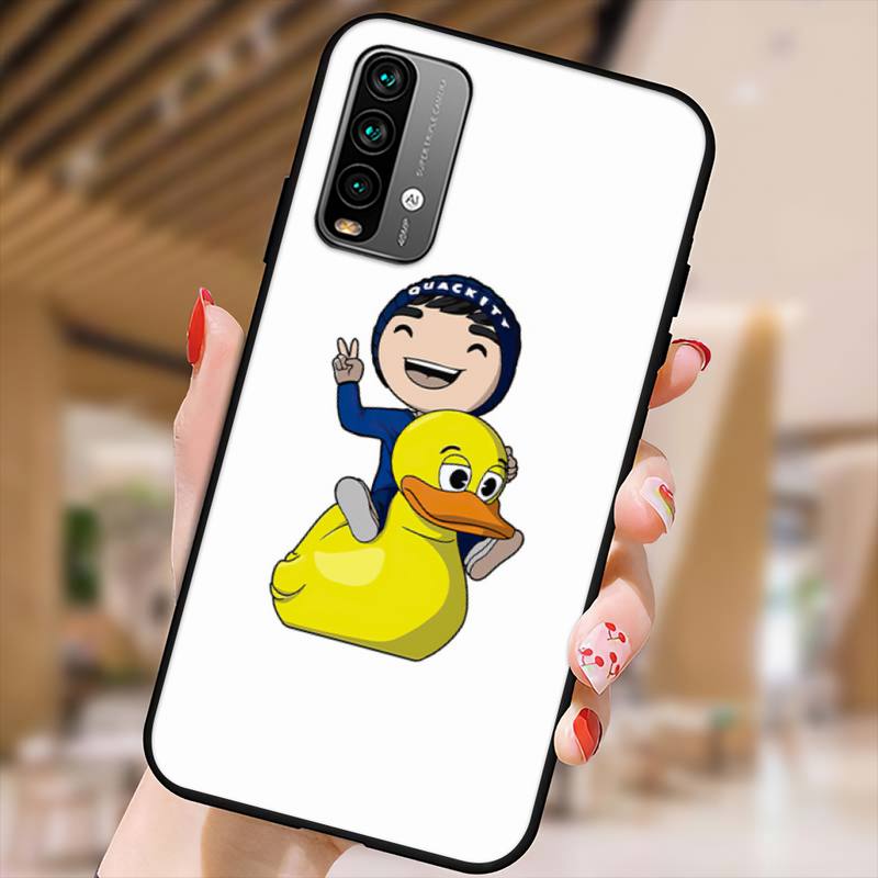 Quackity Habibi Duck Phone Case For Xiaomi9 10 11PRO LITE Redmi NOTE7 8 9 10A PRO K40 Poco3 Shell