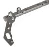 Cross Bar Adjustable Handlebar Balance Lever Universal Silver For Motorcycle