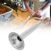 Stainless Steel Sausage Stuffer Filling Tube Manual Meat Grinder Accessory Diameter 24mm