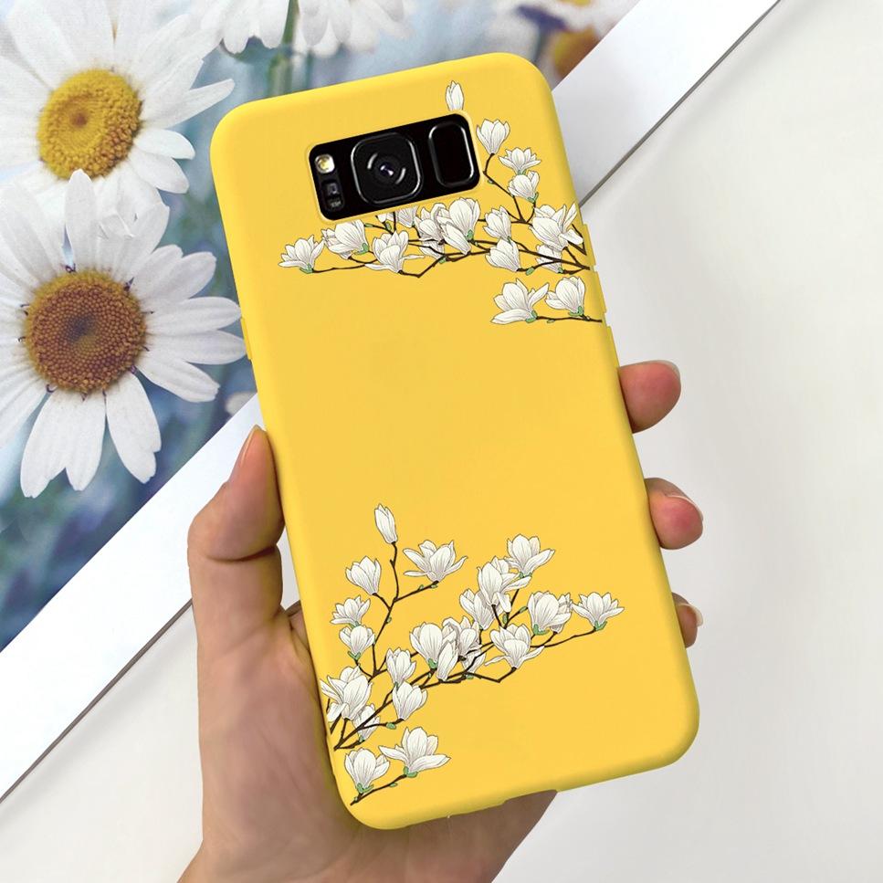 For Samsung Galaxy S8+ 6.2" Case Space Planet Cute Cat Soft Silicone Cover For Samsung S8+ S8 Plus S8 Bumper Phone Case Fundas