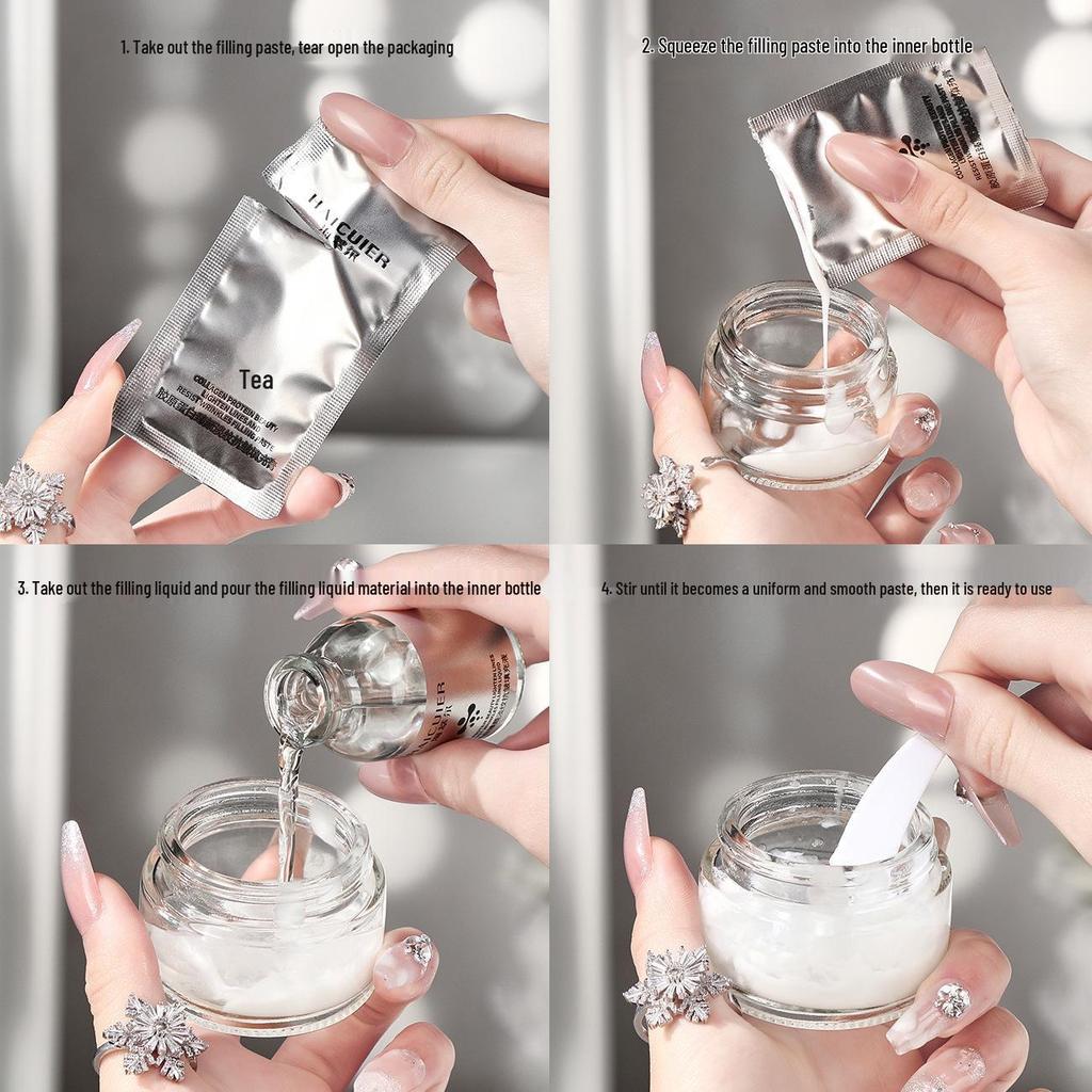 Haitcare Collagen Anti-Wrinkle Set: Filling Liquid + Moisturizing Cream