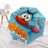 1pc Oggy and the Cockroaches Umbrella with Plastic Handle,Suitable for All Seasons Home Travel Outdoor UmbrellaM1158