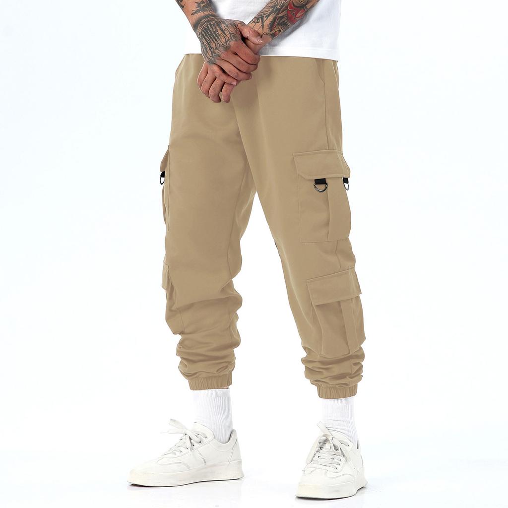 Casual Sports Pants Men's Loose Long Panel Fitness Running Training Pants