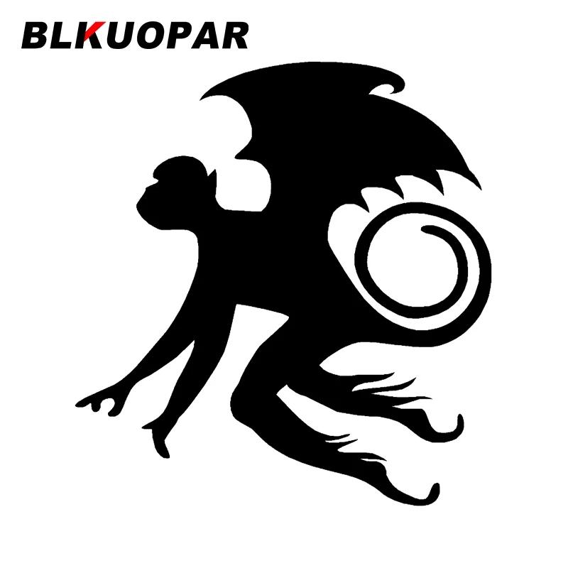 BLKUOPAR For Monkey Silhouette Clipart Car Stickers Creative Personality Decals Refrigerator Helmet Decor Car Label DIY