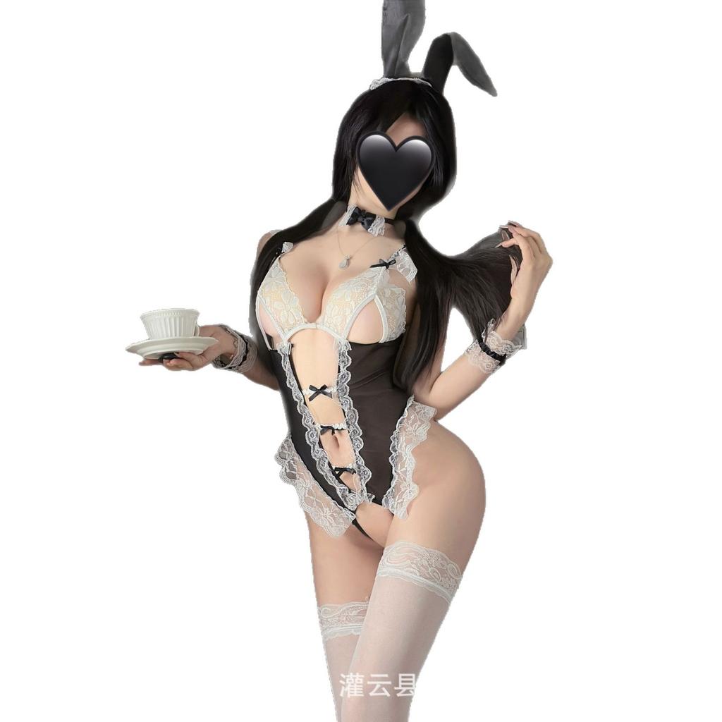Bunny girl sexy underwear free of charge new small chest dating robe tights suit