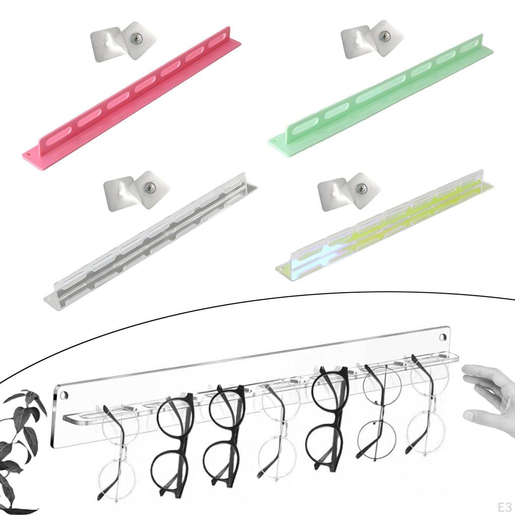 Brillenhalter, Brillenständer, Kleiderbügel, Wandmontage, Brillengestell aus Acryl, Sonnenbrillen