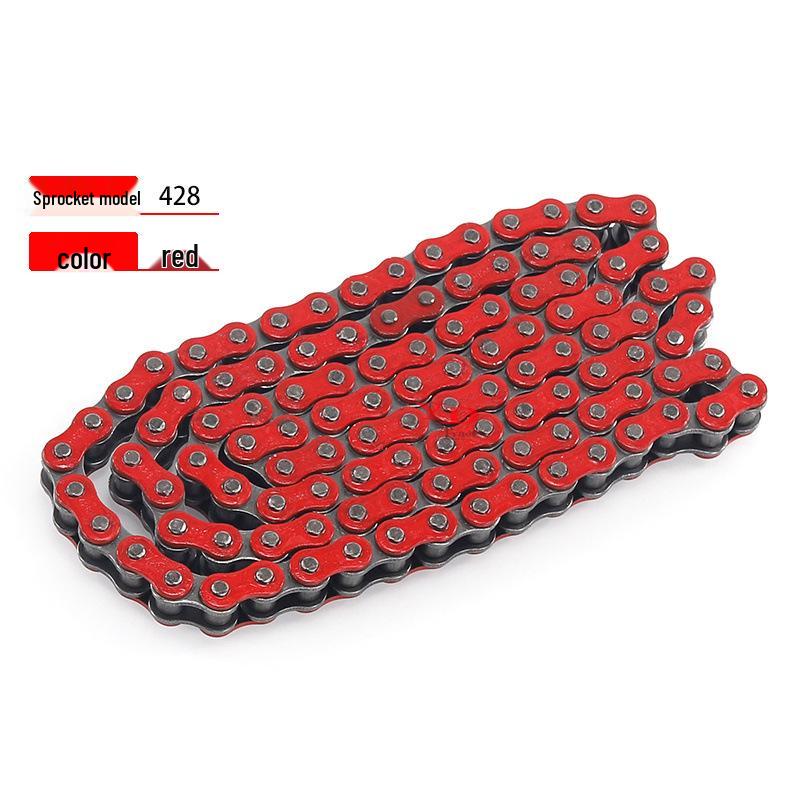 Colored 428H Chain for Go-Kart, ATV, Beach Buggy, Off-road Motorcycle Modification