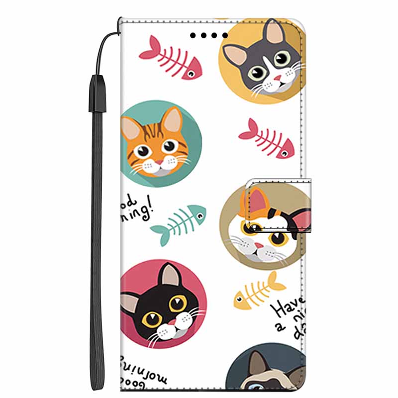 Flip Leather Case For Samsung Galaxy S25+/ S25 Ultra / S25 Edge Phone Wallets Stand Book Cover For Galaxy S25 Animal Phone Case