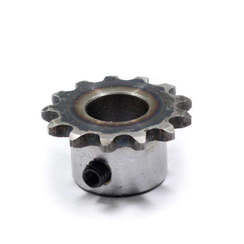 1pc 04C 2Pitch 15mm Height 10 Teeth Standard Sprocket 6/8/10mm Bore With M5*1 Setscrew Hole Ready To Install