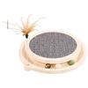 Yunxiaoshi Multifunktionales Katzen-Drehscheiben-Spielzeug mit Sisal-Kratzbaum