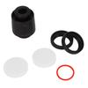 RISK 35mm Bike Front Fork Dust Seal Bike Fork Dust Wiper Kit for Repair Replacement Riding Outdoor