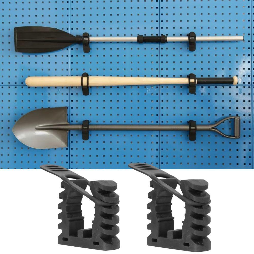 Support de montage Support de pelle Charge élevée Pince en caoutchouc Kit de fixation murale Camion