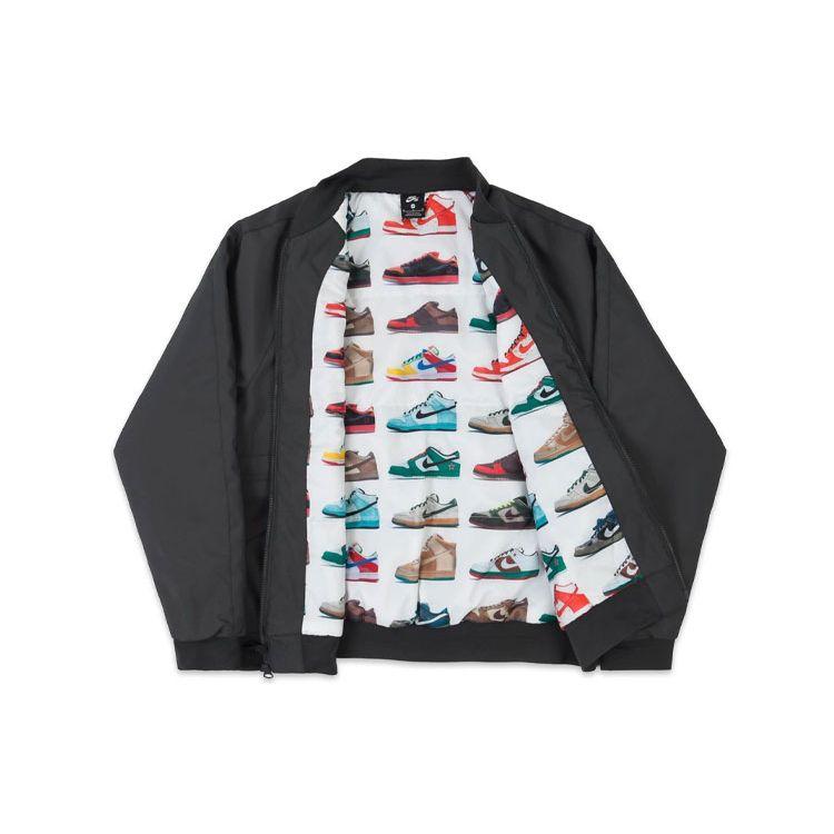 Nike SB Dunk Reversible Bomber Jacket Dark Smoke Grey CV4358-084